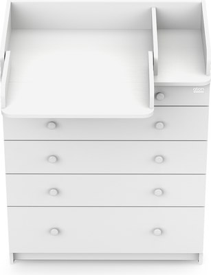 Комод пеленальный Атон Leo 805 С органайзером С шариковыми направляющими