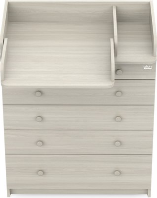 Комод пеленальный Атон Leo 805 С органайзером С шариковыми направляющими (шимо светлый)