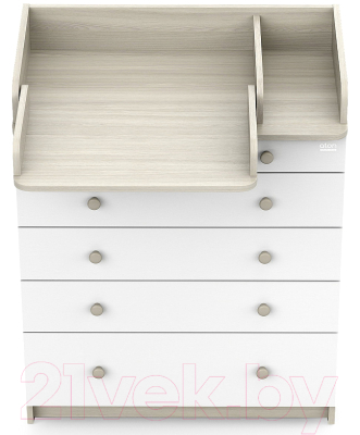 Комод пеленальный Атон Leo 805 С органайзером С шариковыми направляющими
