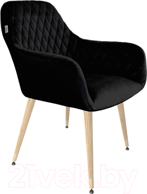 Стул Sheffilton SHT-ST38/S95-WH-1 (ночное затмение/прозрачный лак/черный муар) - фото