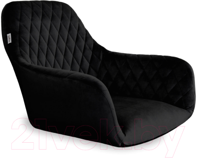 Стул Sheffilton SHT-ST38/S95-WH-1 (ночное затмение/прозрачный лак/черный муар)