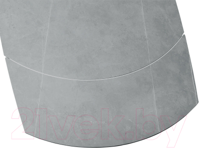 Обеденный стол Sheffilton SHT-T75 (серый светлый/черный)