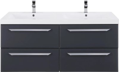 Тумба под умывальник Cezares DUET-N-1200-4C-SO-2-GR-P - фото