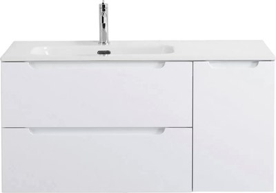 Тумба под умывальник Cezares ECO-CER-N-1000-2C-1A-SO-BL-L - фото