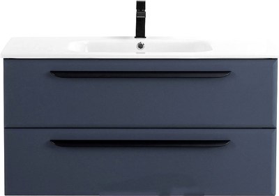 Тумба под умывальник Cezares ECO-CER-N-1000-2C-SO-GR-P - фото