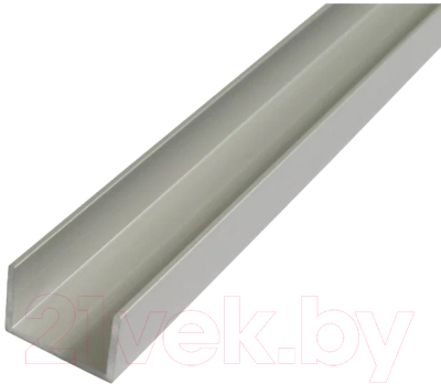 Профиль алюминиевый ПилотПро Швеллер 20x20x20x1.5 / 06439 - фото