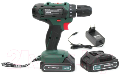 Аккумуляторная дрель-шуруповерт Favourite OBS 21 DC Set Promo - фото