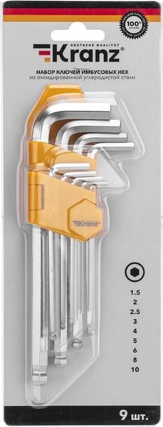Набор ключей Kranz KR-12-5211