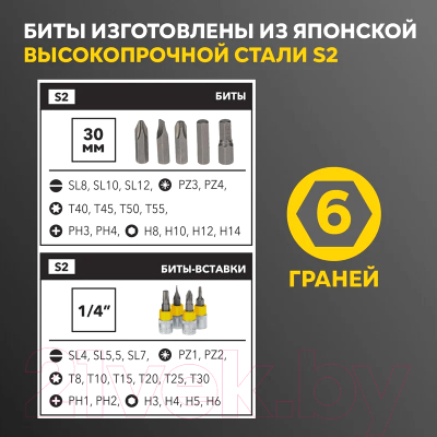Универсальный набор инструментов Kranz KR-66-6682