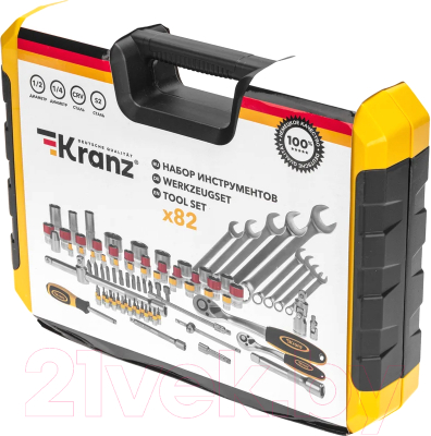 Универсальный набор инструментов Kranz KR-66-6682