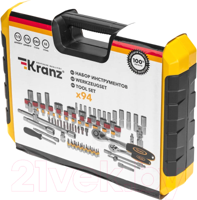 Универсальный набор инструментов Kranz KR-66-6694