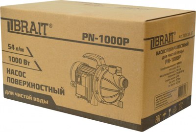 Поверхностный насос Brait PN-1000P