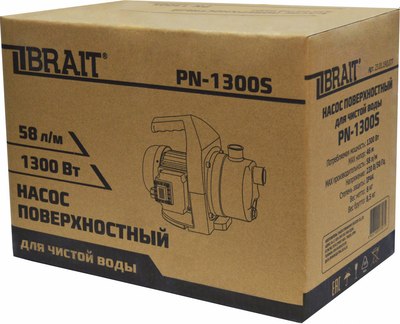 Поверхностный насос Brait PN-1300S