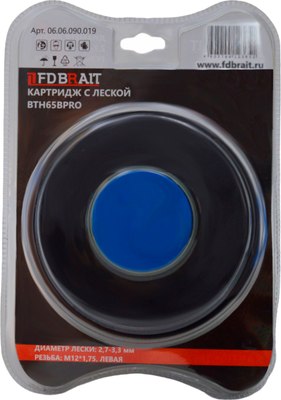 Головка триммерная Brait М12х1.75 левая / BTH65BPRO - фото