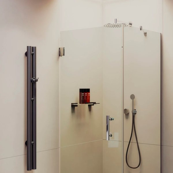 Душевой уголок MaybahGlass MGY-1304-4 (бесцветное стекло/хром глянцевый)