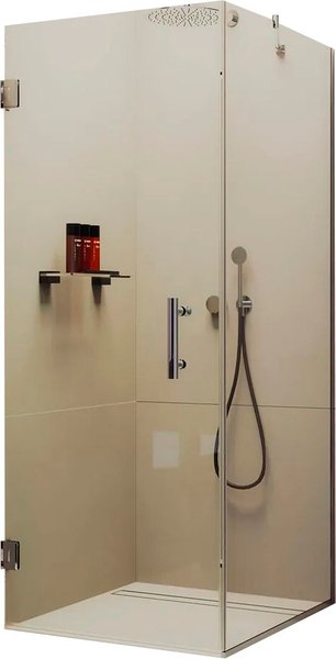 Душевой уголок MaybahGlass MGY-1303-4 (бесцветное стекло/хром глянцевый) - фото