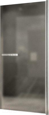 Душевая дверь MaybahGlass 80x198 / MGD-455-5 (бронзовое матовое стекло/хром матовый)