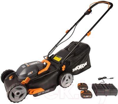 Газонокосилка аккумуляторная Worx WG743E
