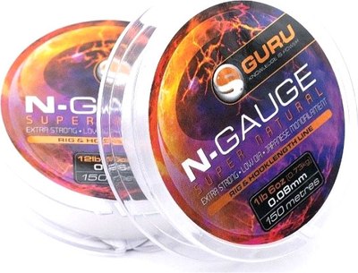 Леска монофильная Guru Super Natural Clear 150м / GNSN10 - фото