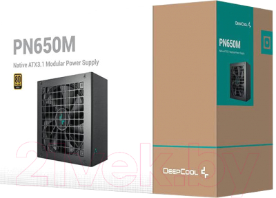 Блок питания для компьютера Deepcool PN650M (R-PN650M-FC0B-EU)