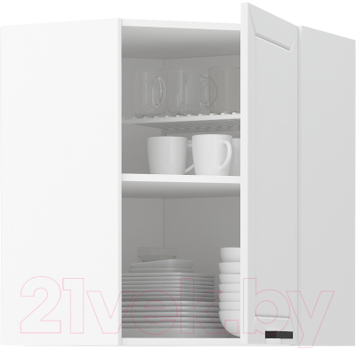 Шкаф навесной для кухни Mio Tesoro Альфа ШВУ 600 угловой