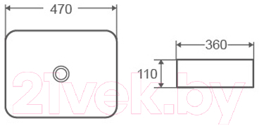Умывальник D&K Berlin DT1431216
