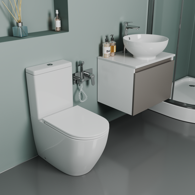 Унитаз напольный D&K Matrix DT1397016