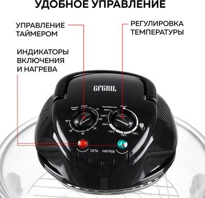 Аэрогриль GFGRIL GFA-GL17M