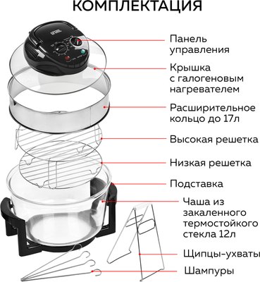 Аэрогриль GFGRIL GFA-GL17M