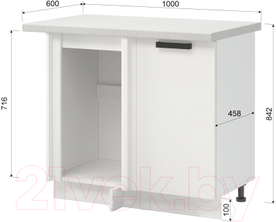 Шкаф под мойку Mio Tesoro Пасадена ШНУ 1000-М