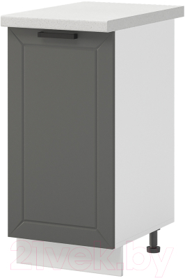 Шкаф-стол кухонный Mio Tesoro Альфа ШН 400 со столешницей - фото