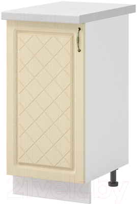 Шкаф-стол кухонный Mio Tesoro Модена ШН 400 со столешницей - фото