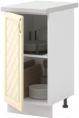 Шкаф-стол кухонный Mio Tesoro Модена ШН 400 со столешницей