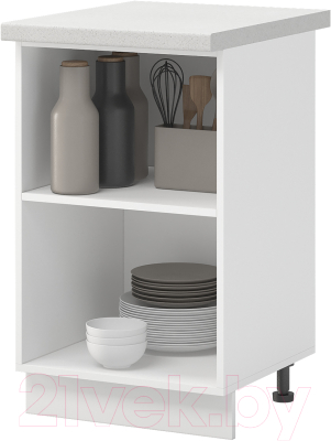 Шкаф-стол кухонный Mio Tesoro Альфа ШН 500 со столешницей