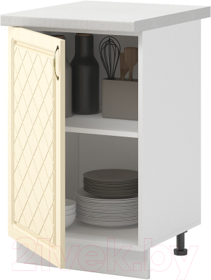 Шкаф-стол кухонный Mio Tesoro Модена ШН 500 со столешницей