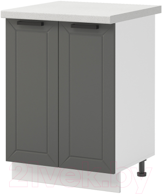 Шкаф-стол кухонный Mio Tesoro Альфа ШН 600 со столешницей - фото