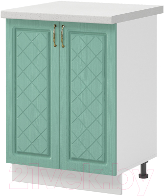 Шкаф-стол кухонный Mio Tesoro Модена ШН 600 со столешницей - фото