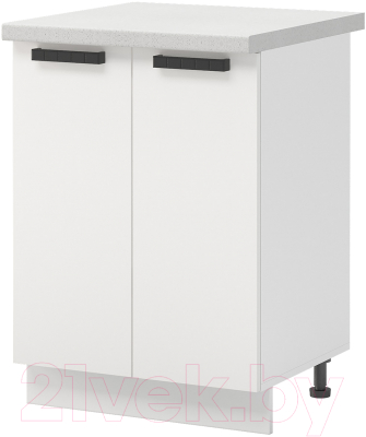 Шкаф-стол кухонный Mio Tesoro Пасадена ШН 600 со столешницей - фото