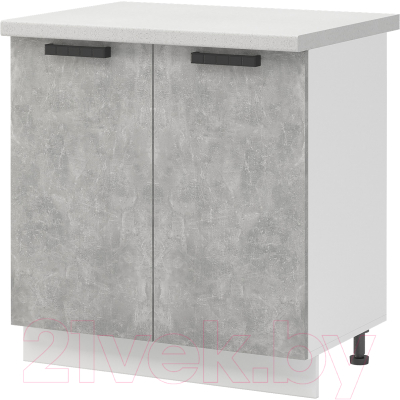 Шкаф-стол кухонный Mio Tesoro Пасадена ШН 800 со столешницей - фото