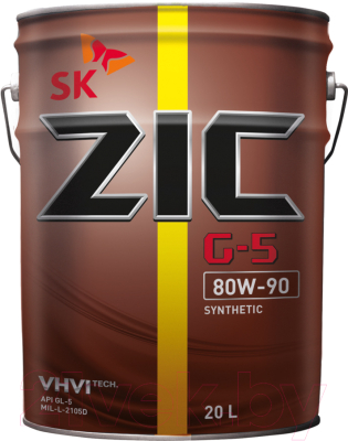 Трансмиссионное масло ZIC G-5 80W90 / 192633 - фото