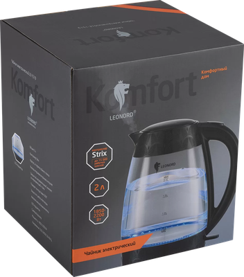Электрочайник Leonord LE-1519 / 107956 (черный)