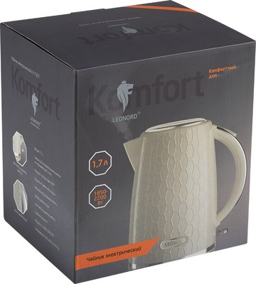 Электрочайник Leonord LE-1523 / 107960 (бежевый)