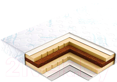 Наматрасник ортопедический Vegas Transform Латекс Микс 90x195 - фото
