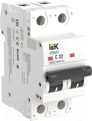 Выключатель автоматический IEK AR-M06N-2-C032DC - фото