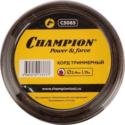 Леска для триммера Champion C5065 - фото
