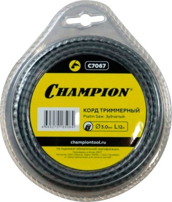 Леска для триммера Champion C7067 - фото