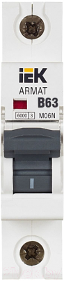 Выключатель автоматический IEK AR-M06N-1-B063