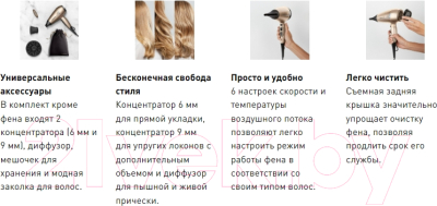 Профессиональный фен Rowenta CV8861F0