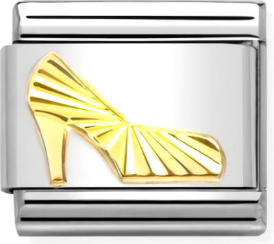 Звено для браслета NominatioN Золотая туфелька 030149/49 - фото
