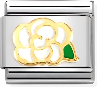 Звено для браслета NominatioN Белая камелия 030272/79 - фото